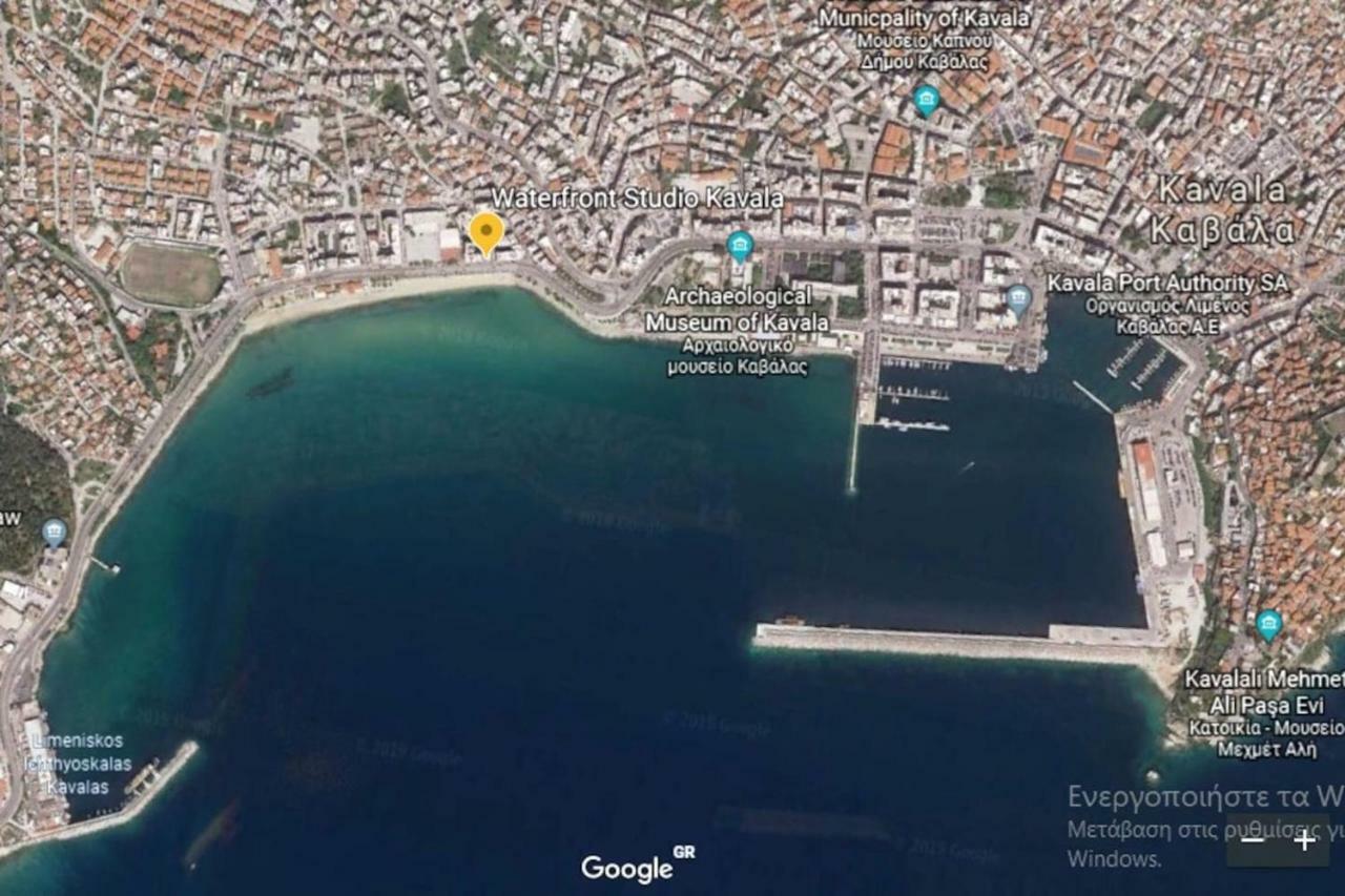 Waterfront Studio Kavala Esterno foto